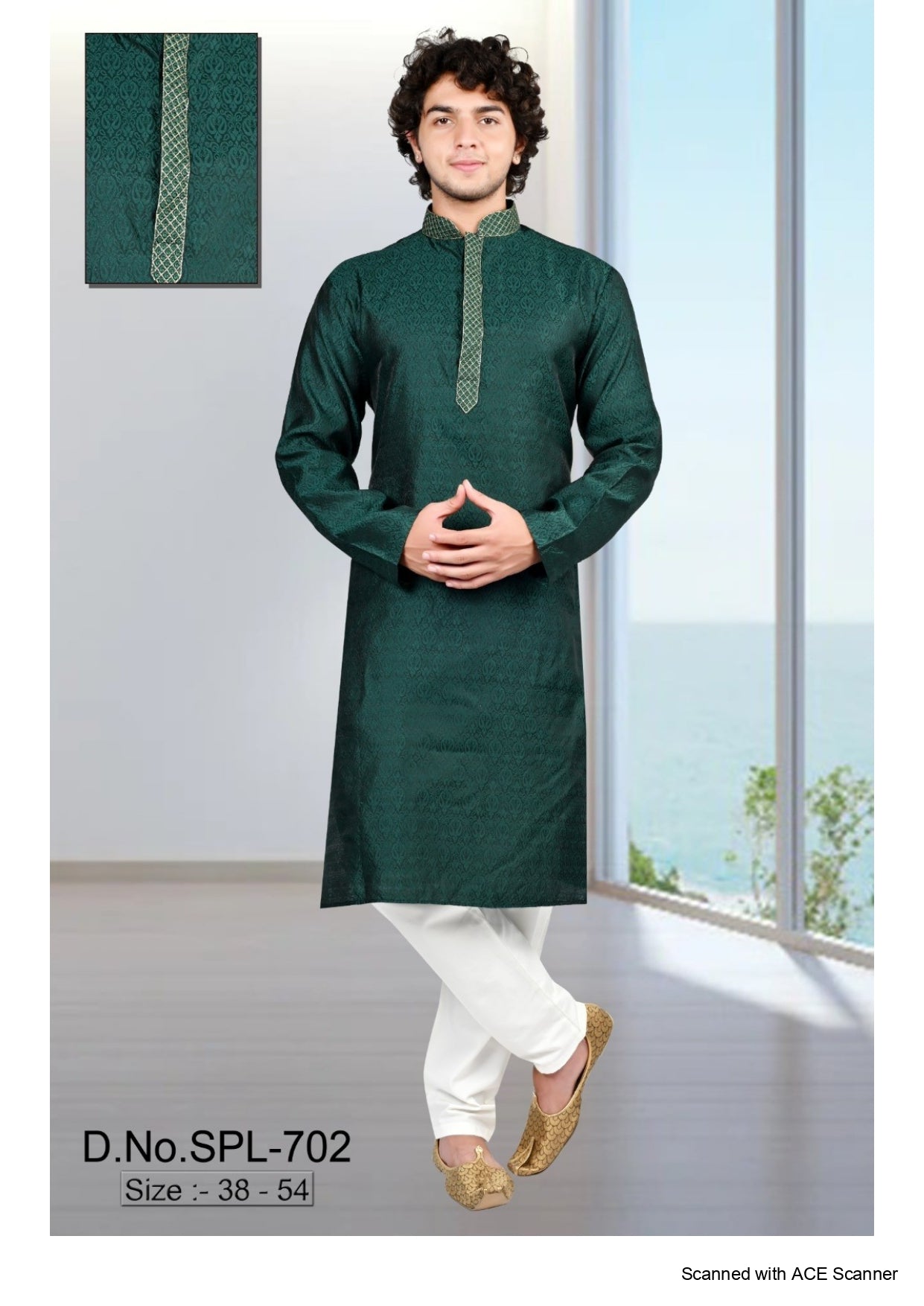Men's Silk Kurta Pajama