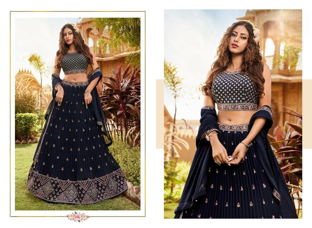 Embroidered Readymade Lehenga Choli