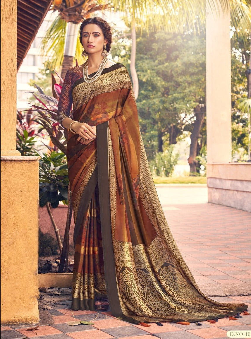 Pakhi Rangoli Printed Saree