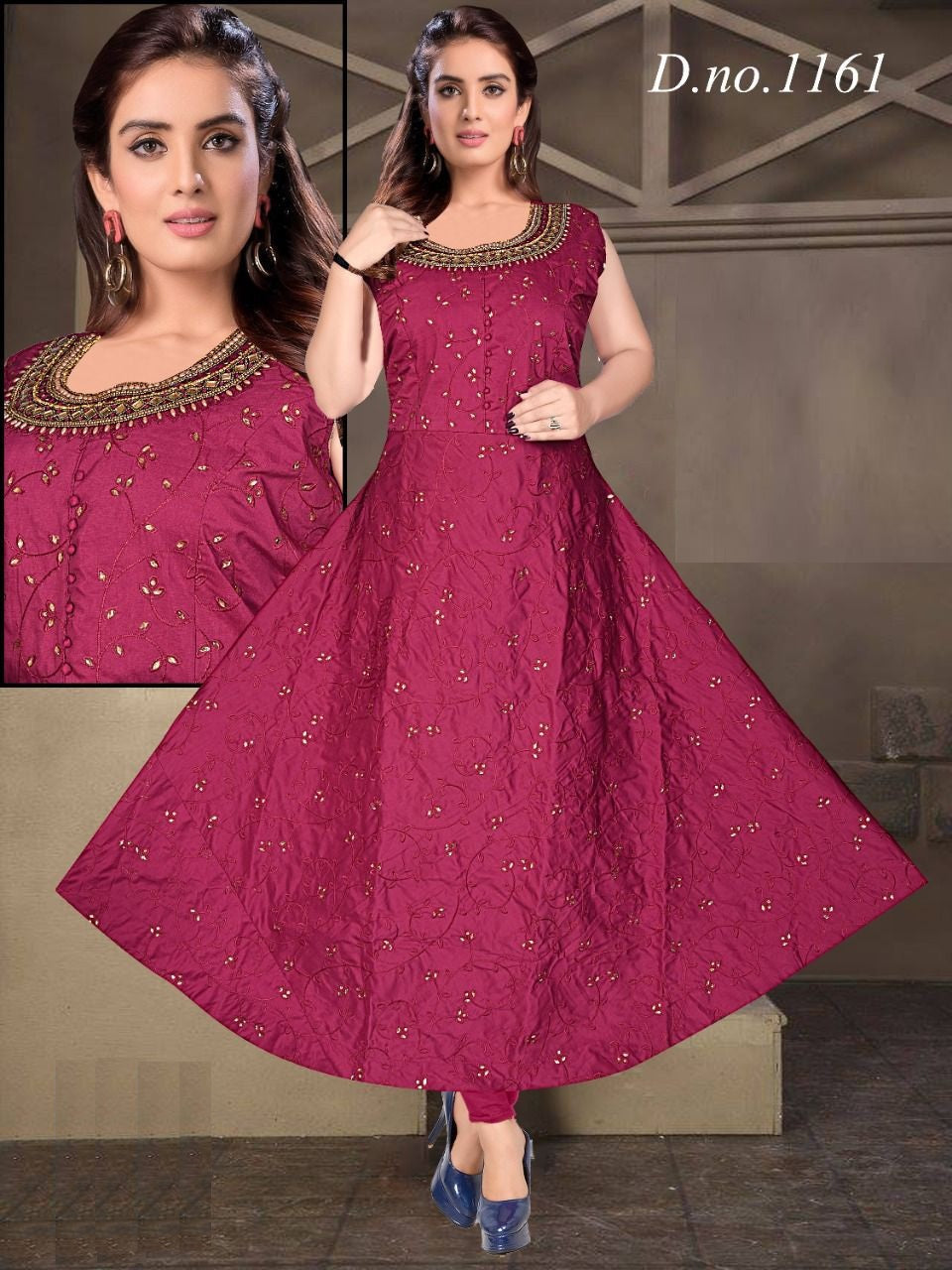Silk Flair Kameez