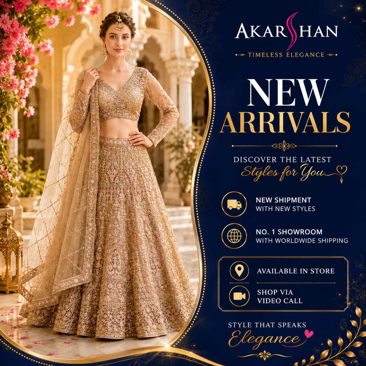 Indian Clothing Store Auckland, NZ | Women Clothing Store NZ – Akarshannz