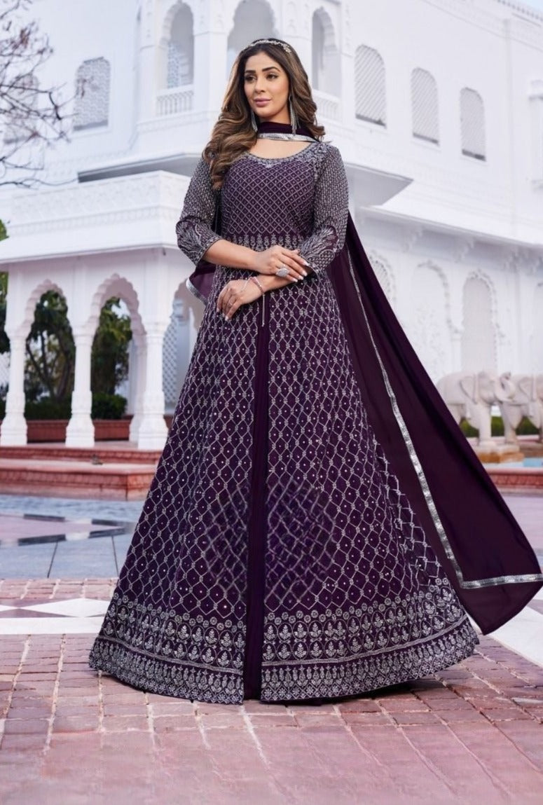 Long Kameez With Lehenga – Akarshannz
