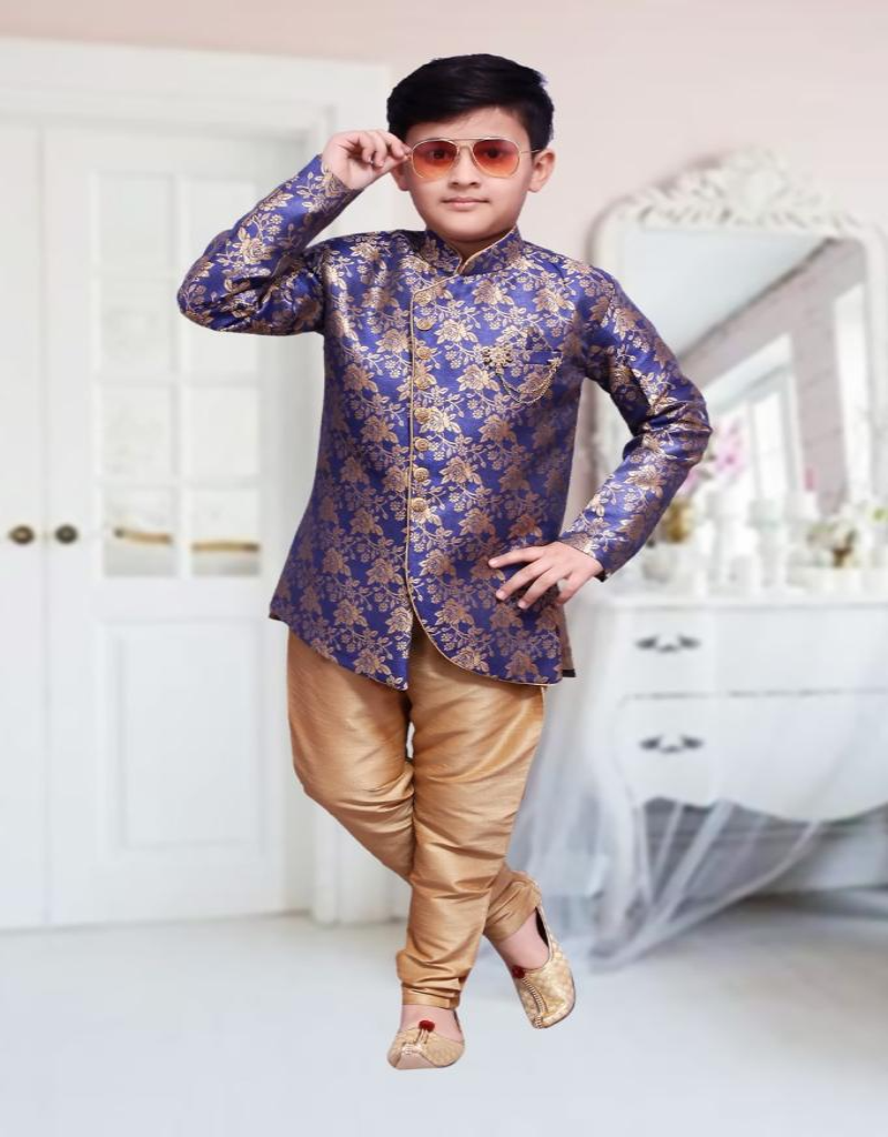 Kids Boy Indo Western Sherwani – Akarshannz